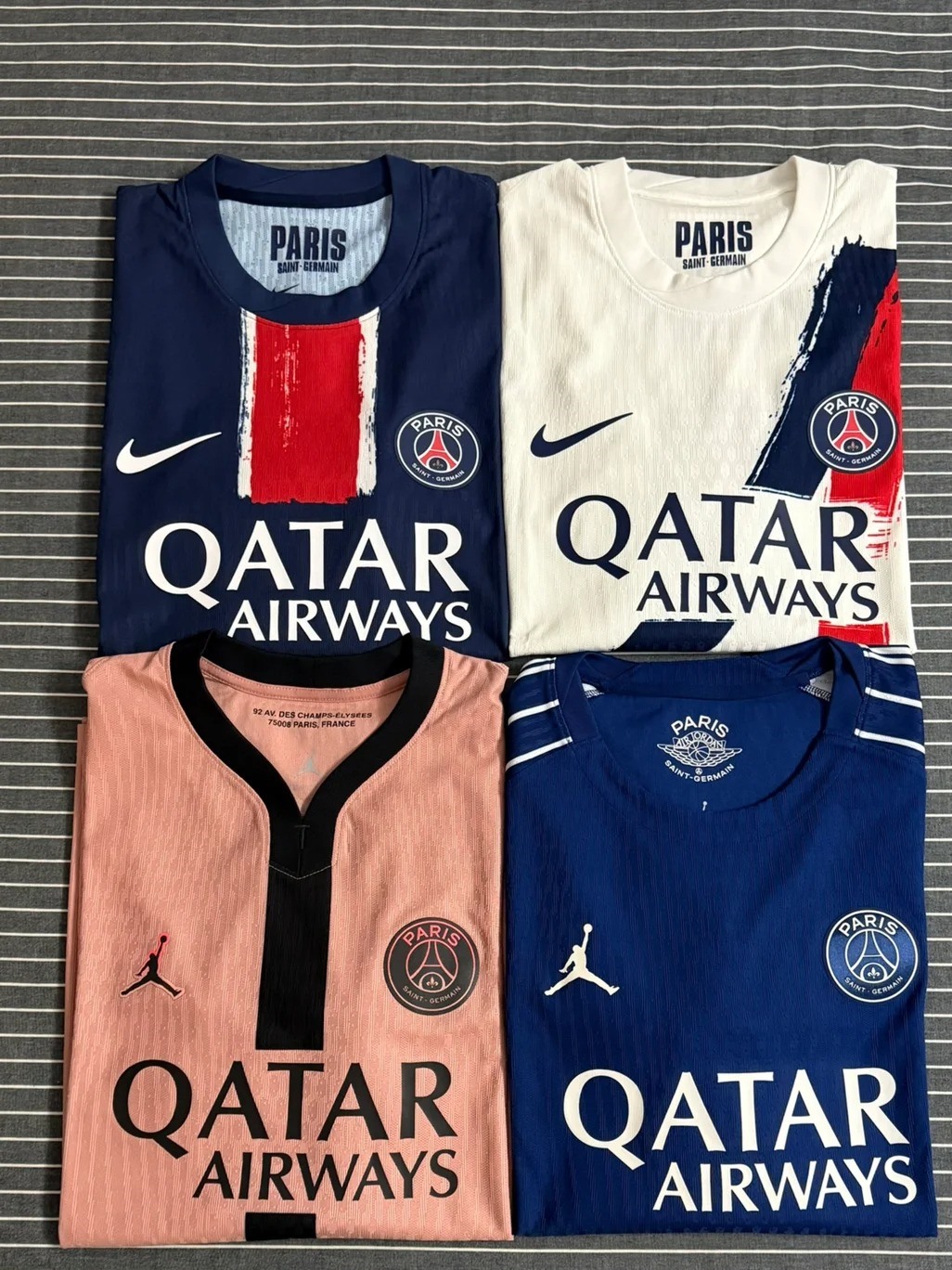 Four PSG shirts, no boring one customer review