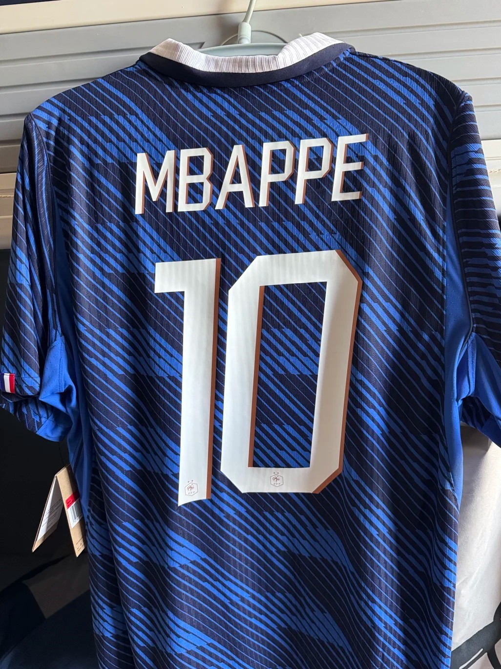 Two Argentina shirts, one small wrinkle issue customer review