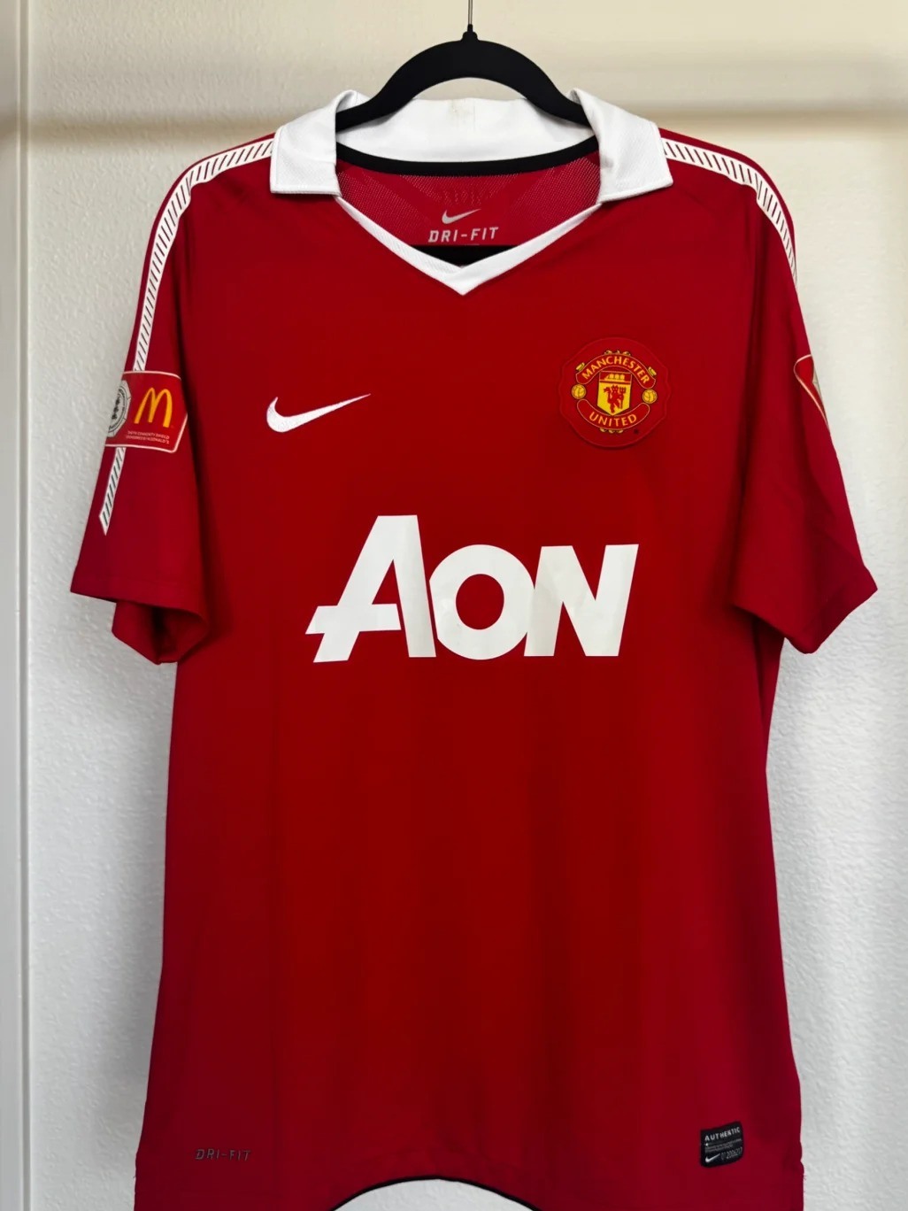 Rooney AON shirt for nostalgia customer review